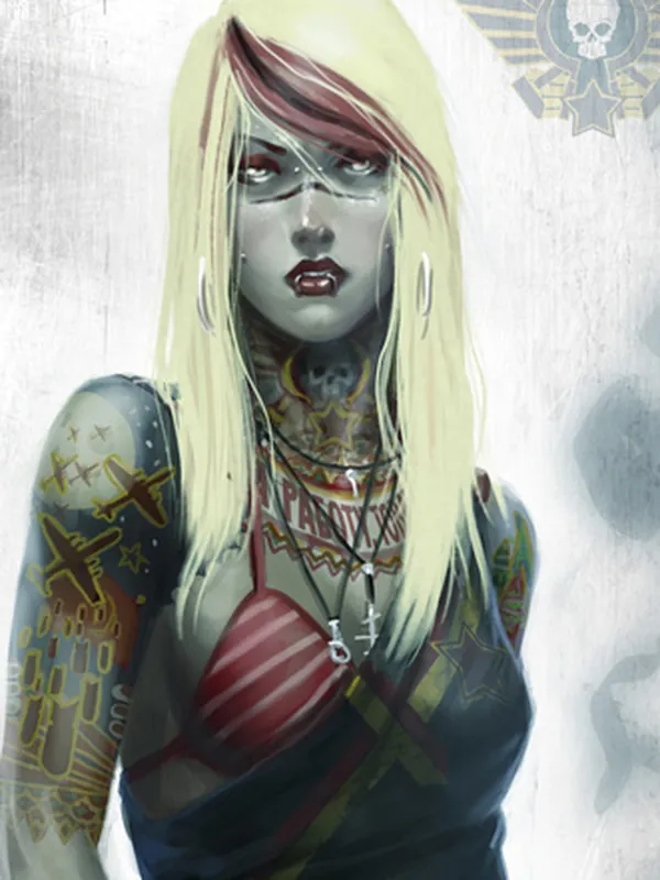 Portrait of Rosa "Static" Vex.